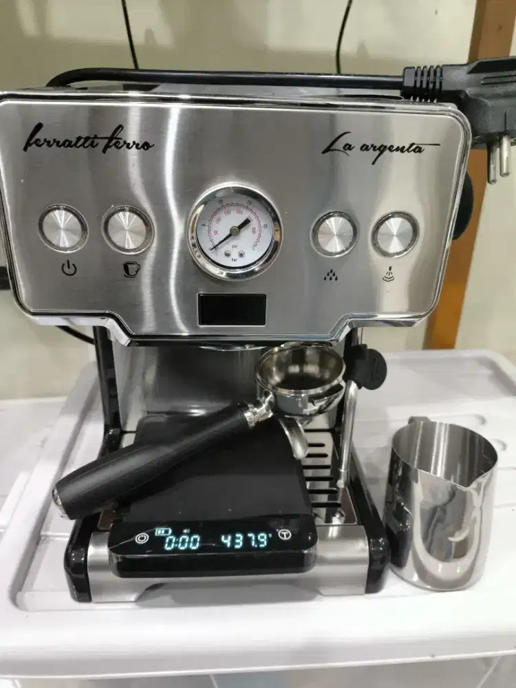 Mesin kopi ferrati ferro fcm3605 garansi