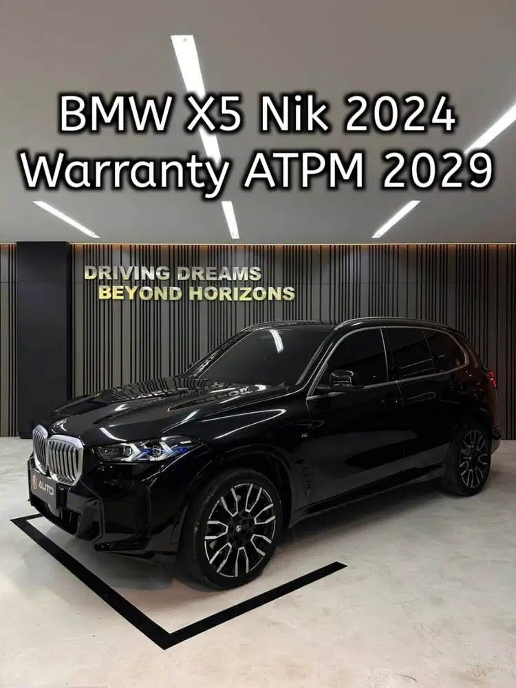 BMW X5 xDrive40i M-Sport G05 LCI AT 2024 Hitam B2391BJH Km32rb
