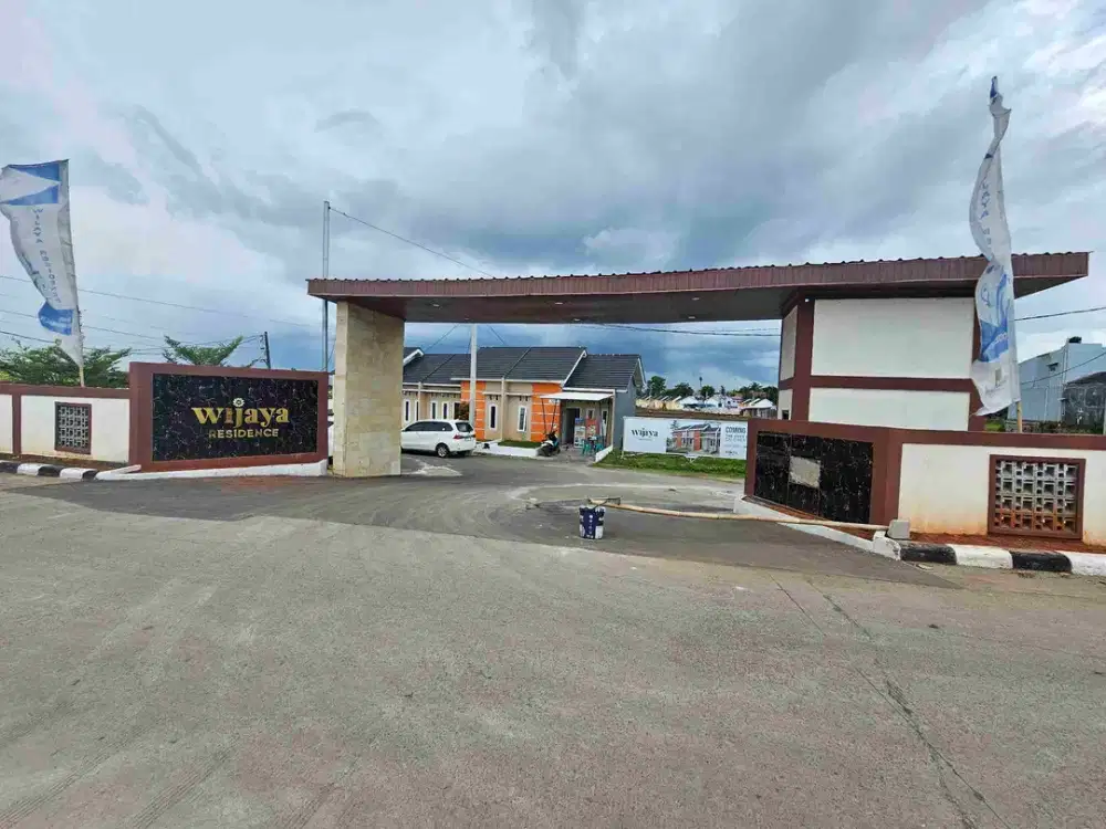 Rumah subsidi rasa cluster wijaya residence free HP