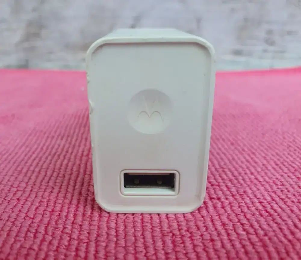 Charger Motorola Original Copotan Handphone Moto E4 Plus Fast Charger