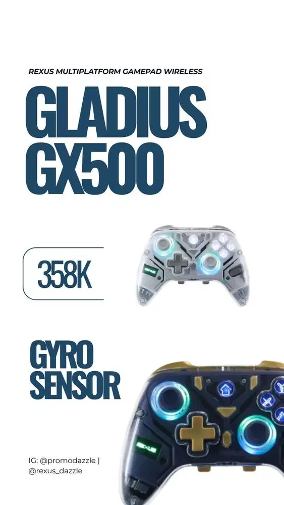 Rexus Gamepad GX500 gladius