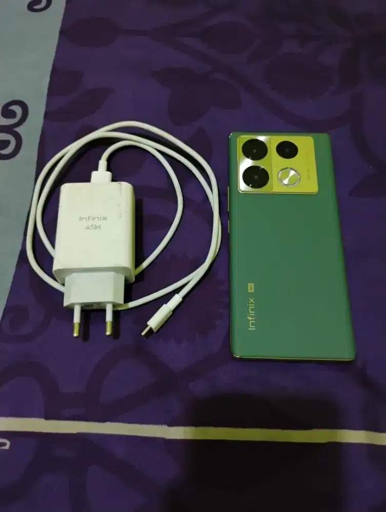 Infinix Note 40 Pro 5G NFC RAM 8+8/256GB Android 15 Mulus No Minus