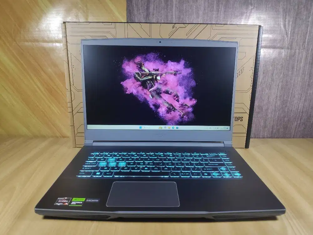 MSI Thin A15 B7UCX | Ryzen 5 7535HS | RAM 8GB | SSD 512GB | RTX 2050 |