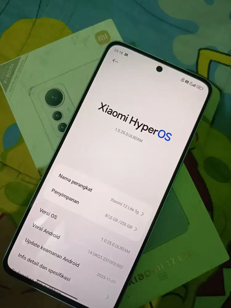 Xiomi m12 lite 5g ram 8/256