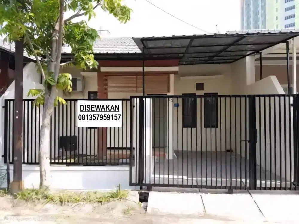 DISEWAKAN. Rumah Minimalis, Hunian Sederhana, Nyaman dan Terawat.