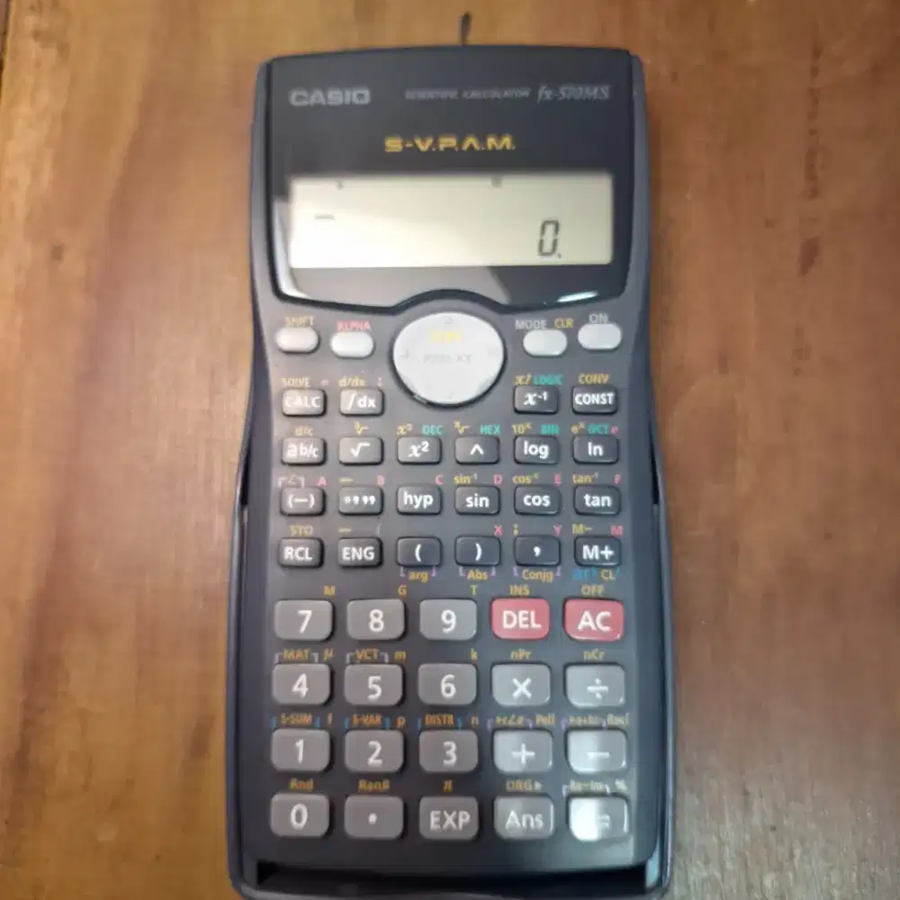 Kalkulator Alat Bantu Hitung Calculator Scientific Casio FX-570ms