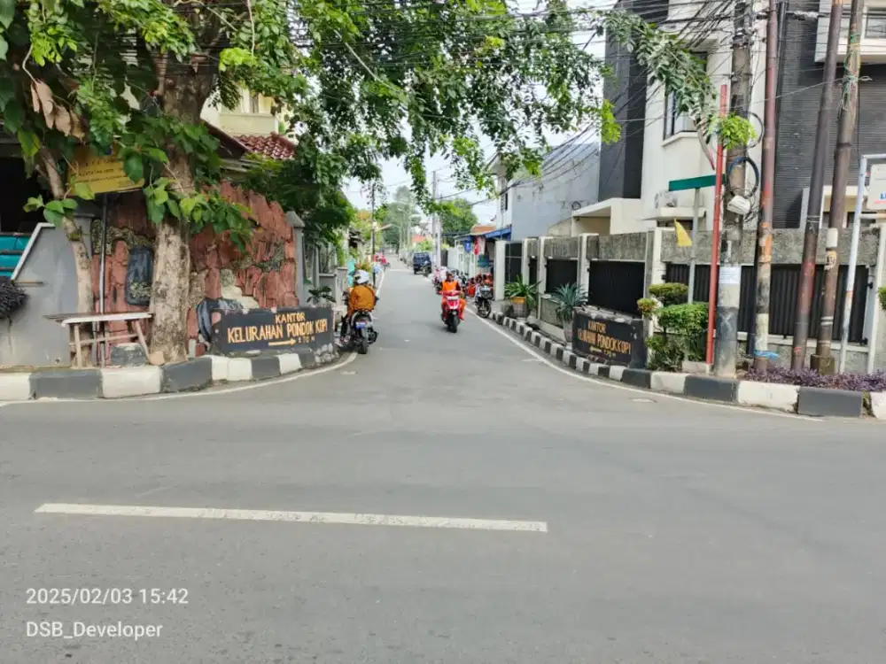 Kavling Premium SHM Jl Arabika Pondok Kopi, Akses Utama 2 Mobil