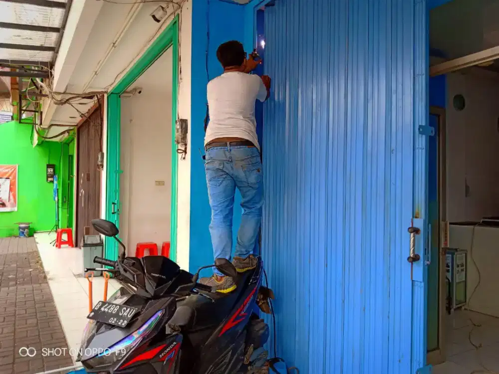Ahli servis rolling door murah jakarta selatan Pasar Minggu Tebet