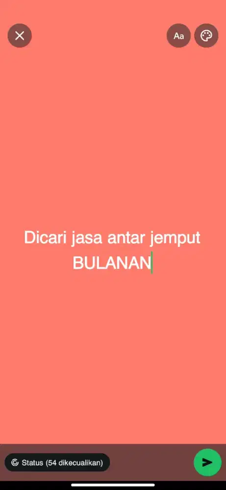 DICARI DRIVER BULANAN