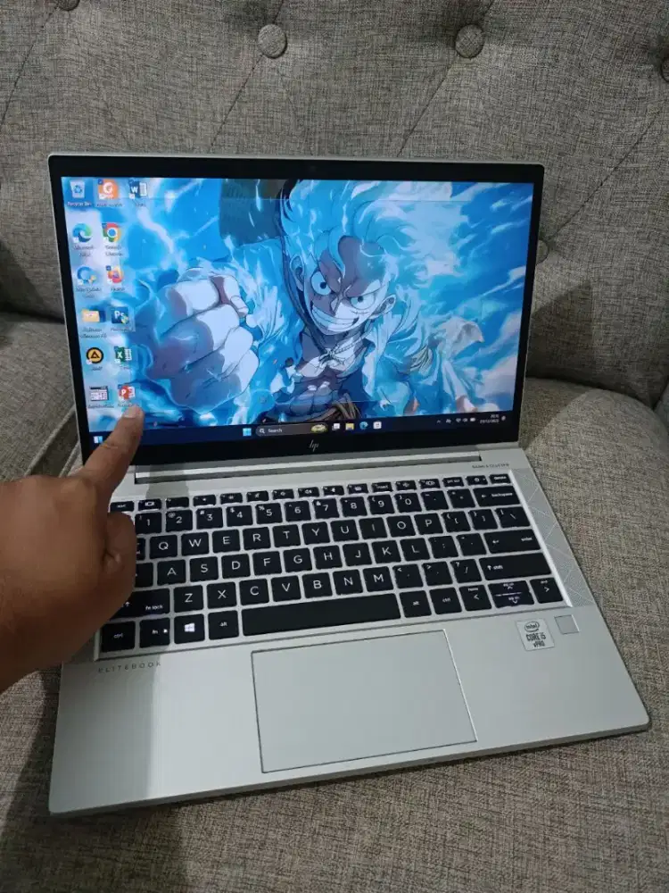 Laptop HP Touchscreen Core i5 Gen 10 RAM 16GB SSD 256