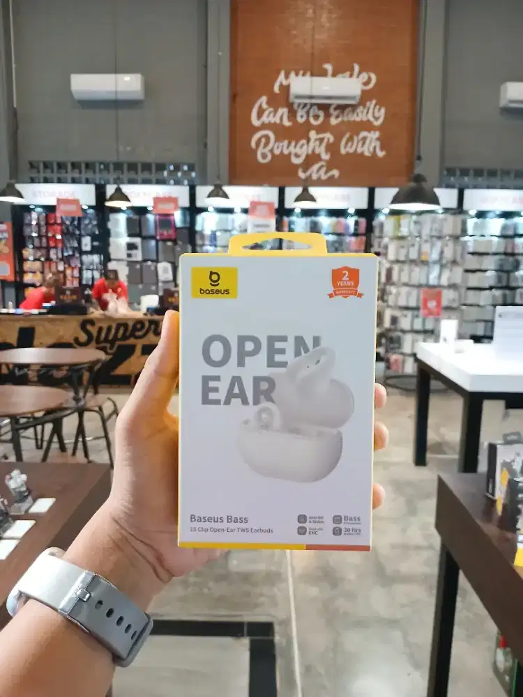 Baseus Bass 15 OWS Open Ear Clip Wearable Stereo Headset Bluetooth 5.4