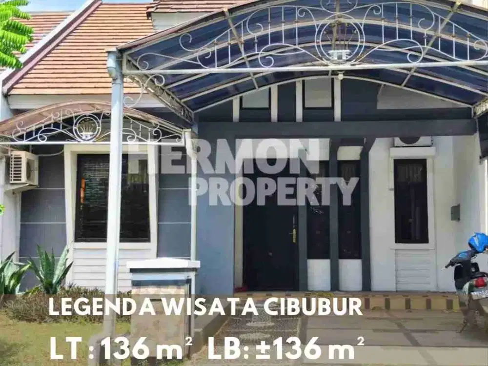 DIJUAL CEPAT Harga Miring Banget Rumahnya Bagus Kamar Tidur 3  di Legenda wisata ,Cibubur