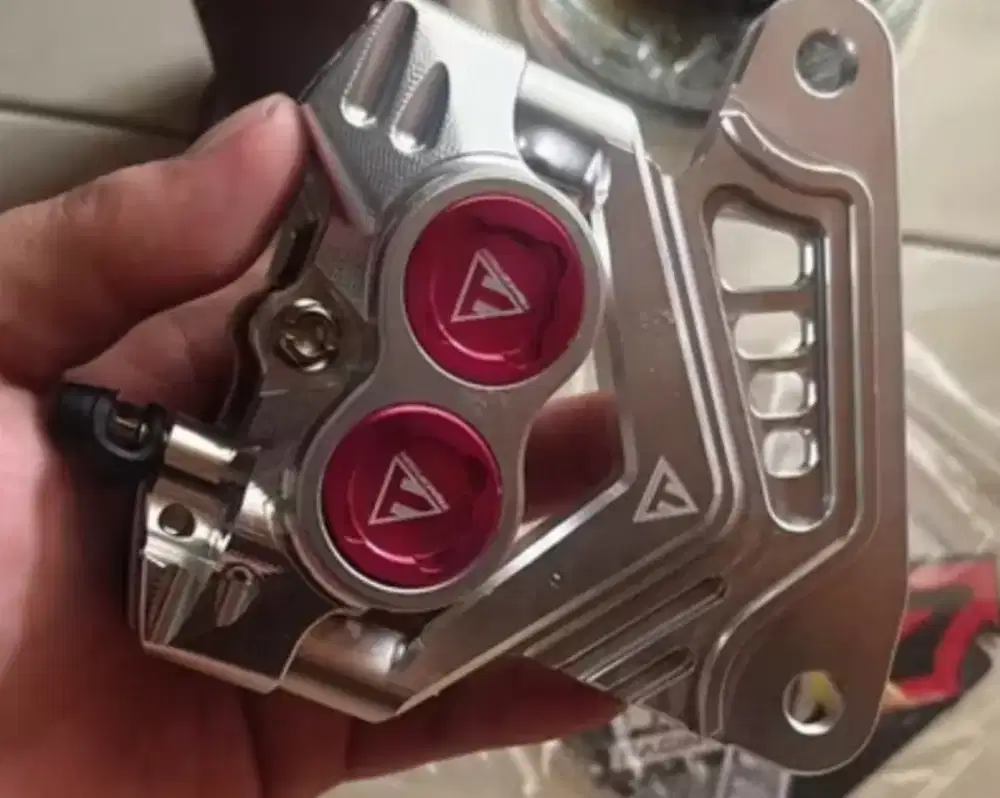 Kaliper 4 piston TAD Racing plus bracket Mio M3 sejenis