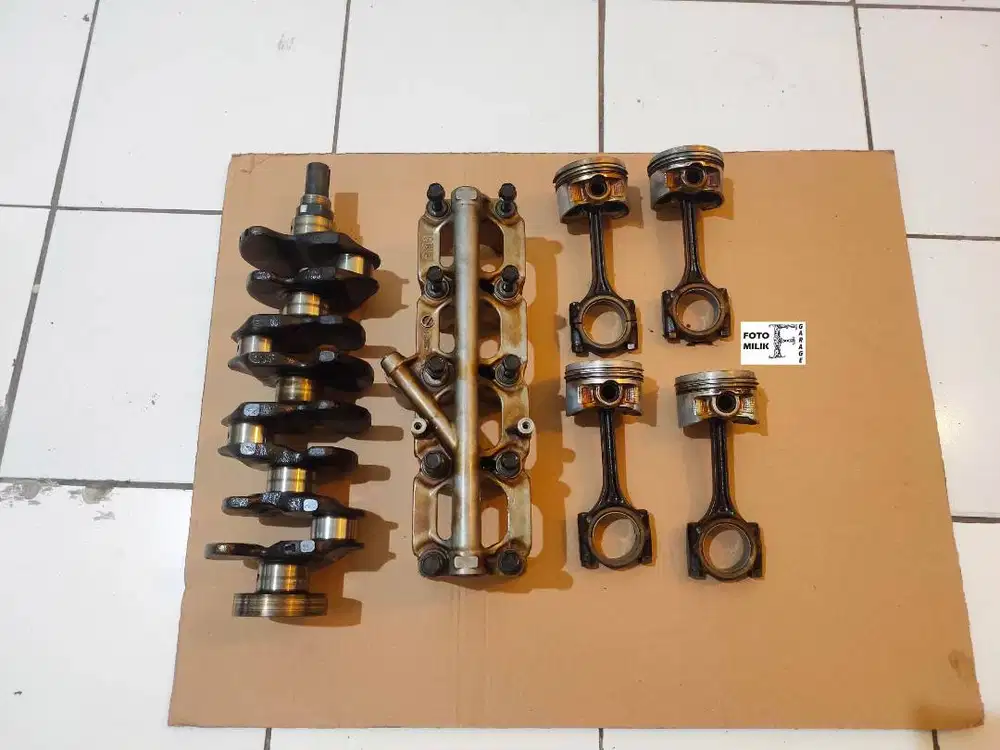 Set Kruk As Crankshaft + Piston + Stang Honda Grand Civic GC LX 1500cc