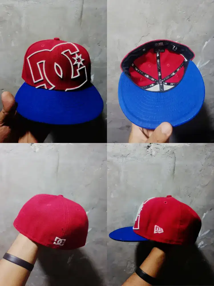 Topi New Era collab DC