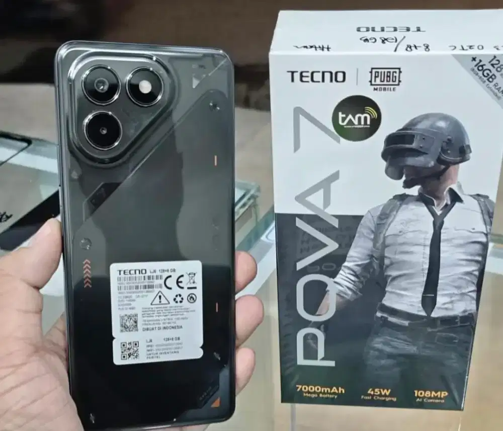 PROMO HP TECNO POVA 7 4G 8/128 BARU