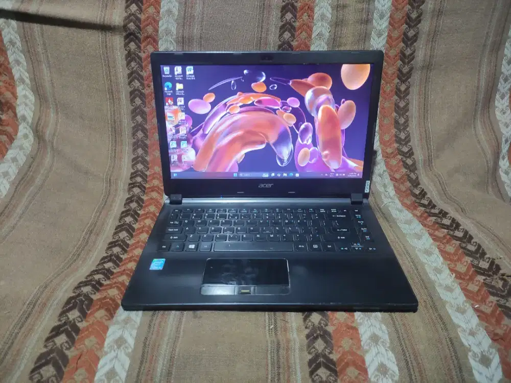 A1334 Laptop Acer Travelmate P446-M Ram 8gb SSD 128gb core i5 gen5