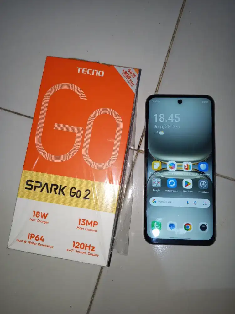 Tecno Spark Go 2 (4/64), Warna Veil White
