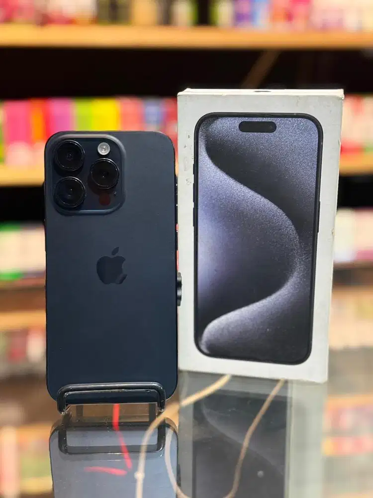 iPhone 15 Pro 128GB Fullset Ori Bisa TT