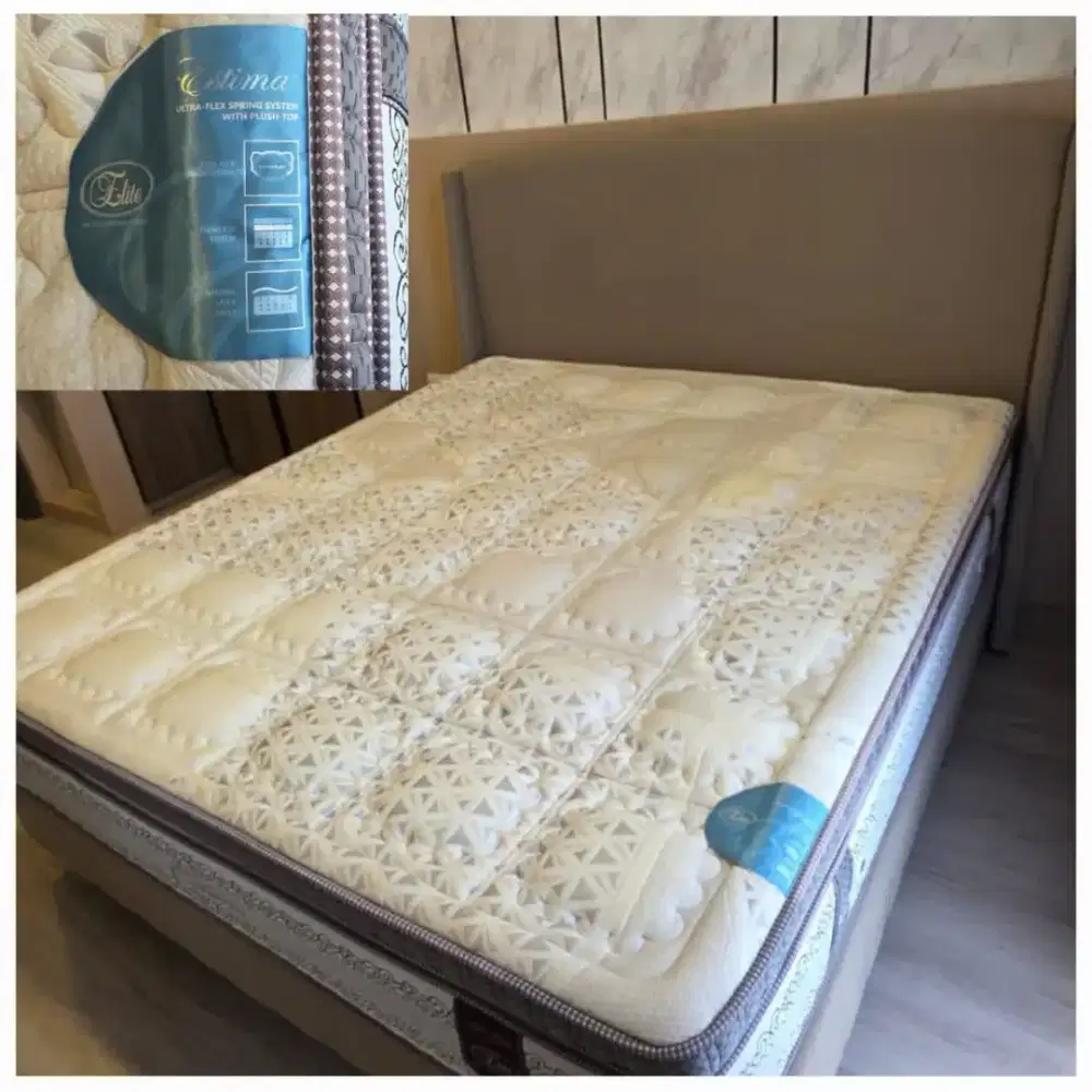 Preloved Kasur Elite Estima ukuran 180 x 200

Sudah termasuk divan