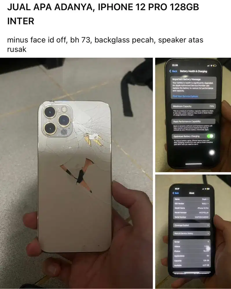 IPHONE 12 PRO 128GB INTER