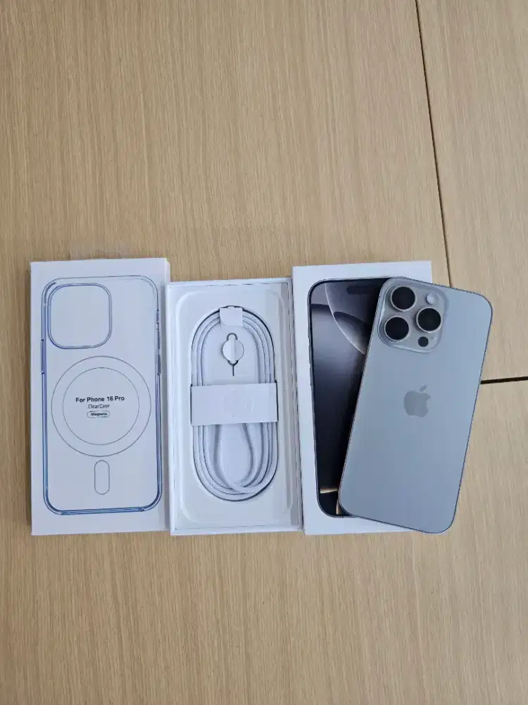 iPhone 16 PRO 256GB iBox CC8 BH 100 Garansi iBox April2026