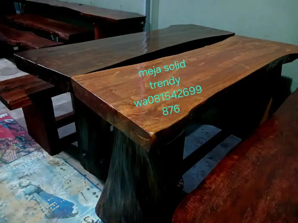 Meja solid set tbl pj kumplit ok