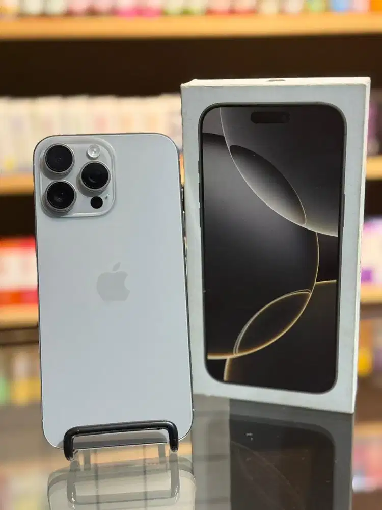 iPhone 16 Pro Max 256GB Resmi Natural Bisa TT