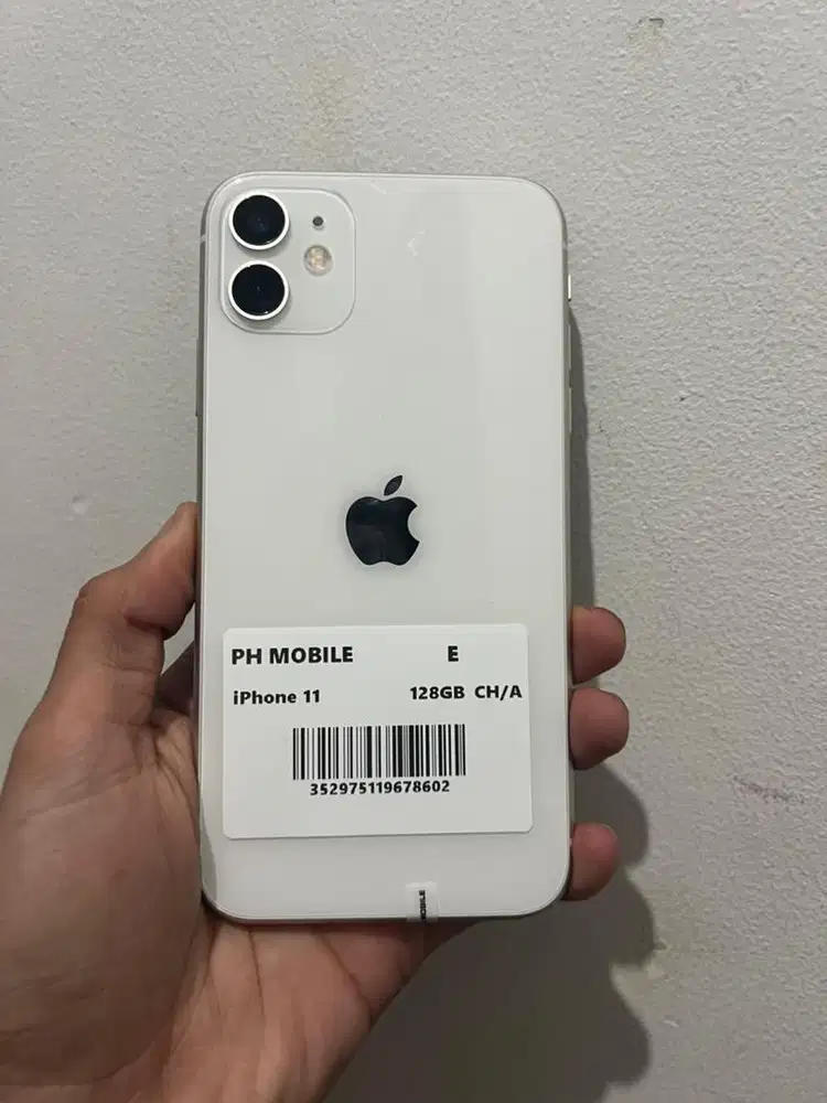 11 128 GB EX INTER DUAL SIM CH/A SIAP RESET