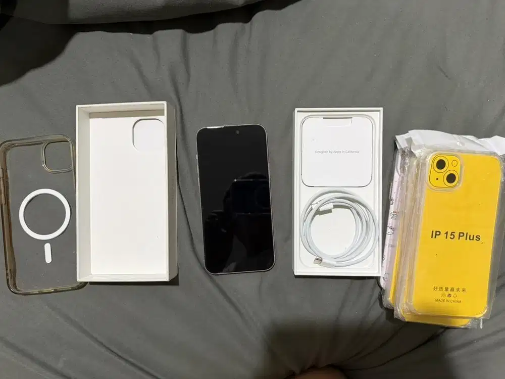 iPhone 15 Plus PINK 128gb EX IBOX MULUS SEPERTI BARU