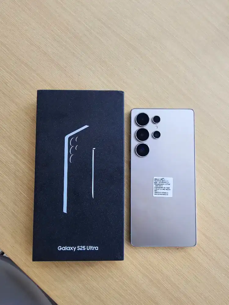 Samsung S25 ULTRA 5G 12/256GB SEIN RESMI FULL ORI
