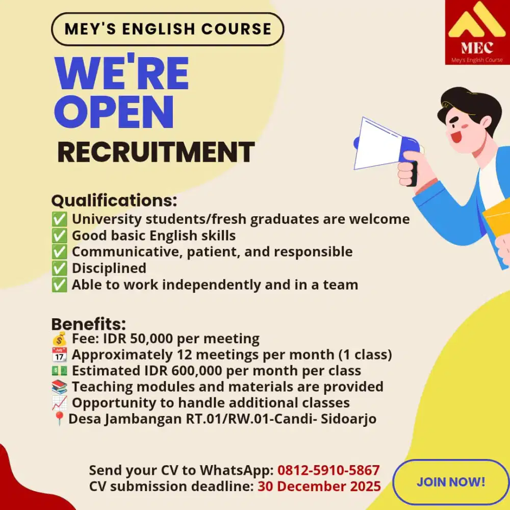 GURU LES BAHASA INGGRIS