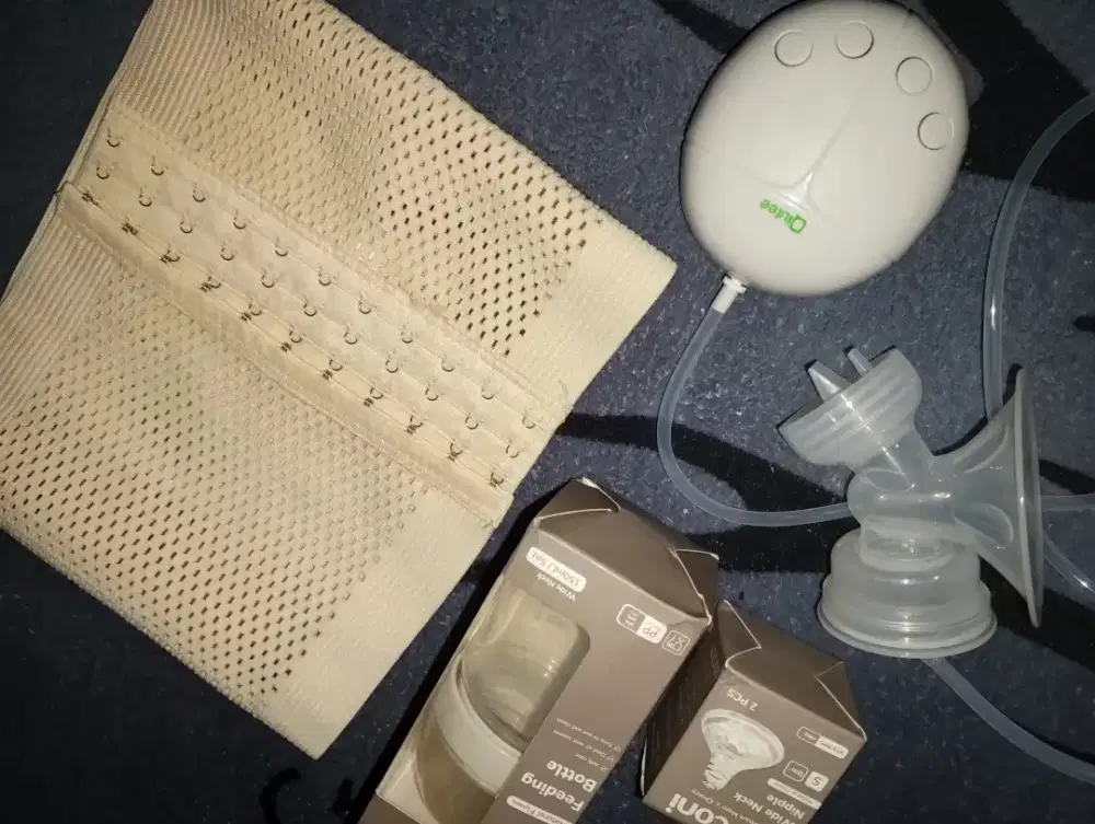 Pompa asi elektrik, botol bayi,korset