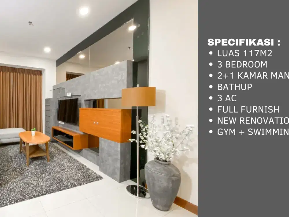 Vco - Disewa Apartemen Gandaria Heights 3BR Furnish