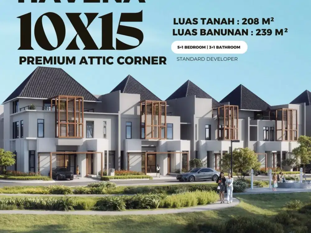 VP - Dijual Rumah Summarecon Tangerang Havena Type 10x15