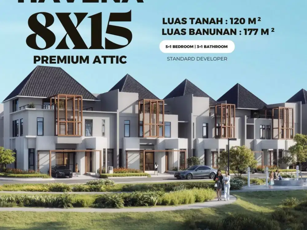 VP - Dijual Rumah Summarecon Tangerang Havena Type 8x15