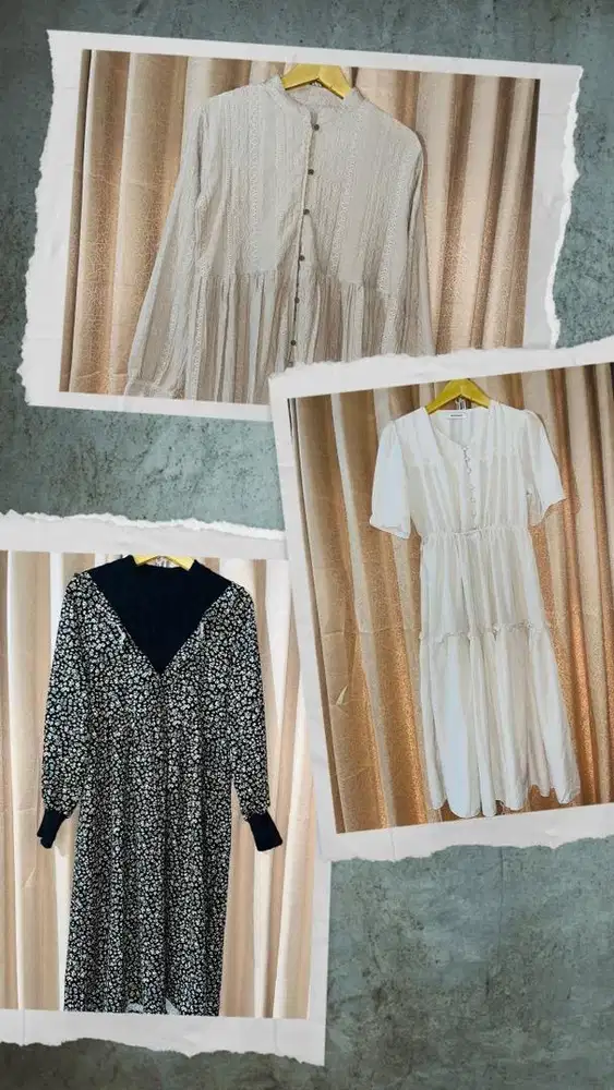 Dress tunik katbol rajut