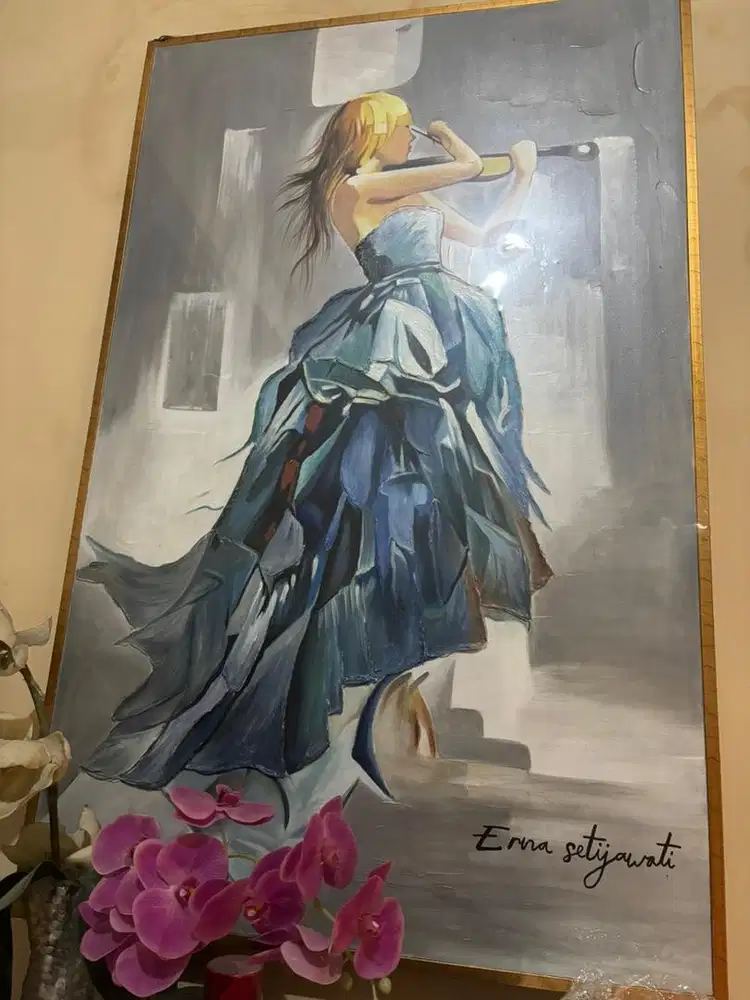 Hiasan dinding pajangan lukisan