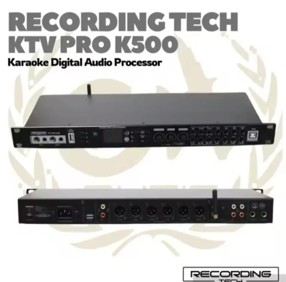Audio processor recording ktv pro k500 mulus