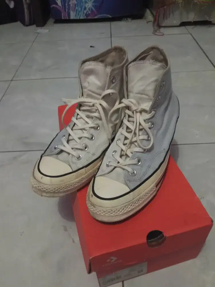 Converse Chuck 70 HI Ghosted Vintage White Egret