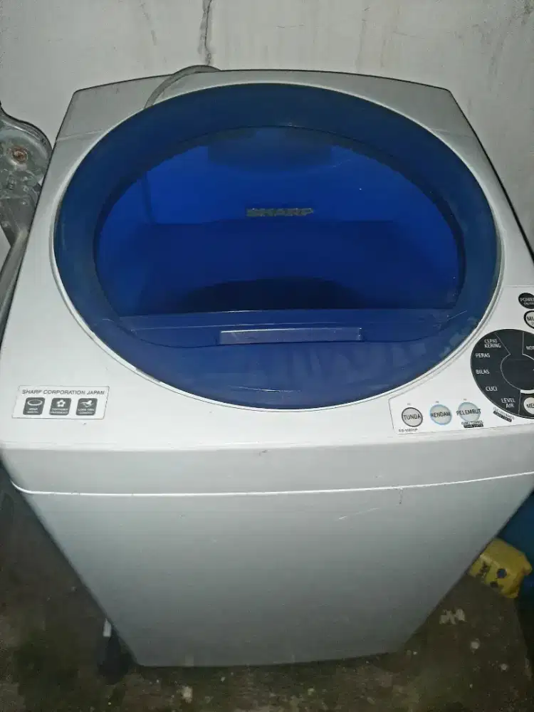 MESIN CUCI SHARP 1 TABUNG. KONDISI MASIH SANGAT BAGUS