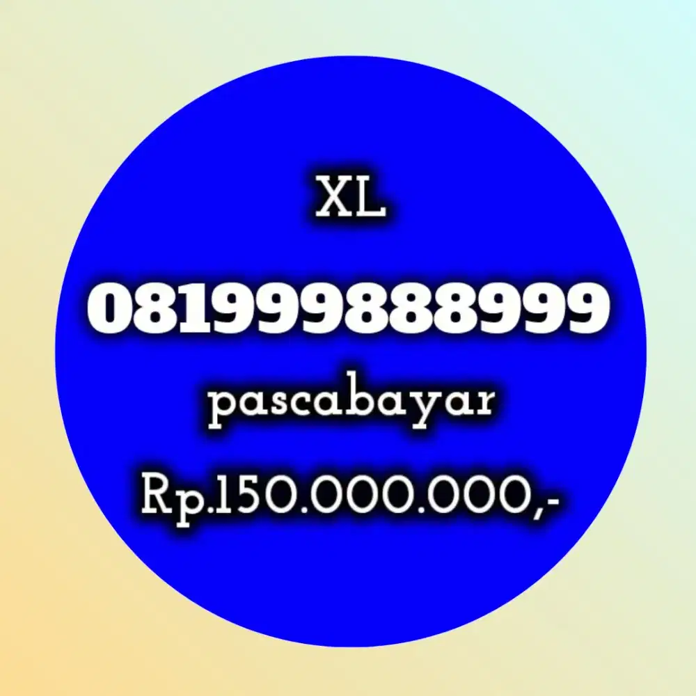 NOMOR CANTIK KOLEKSI XL 888999