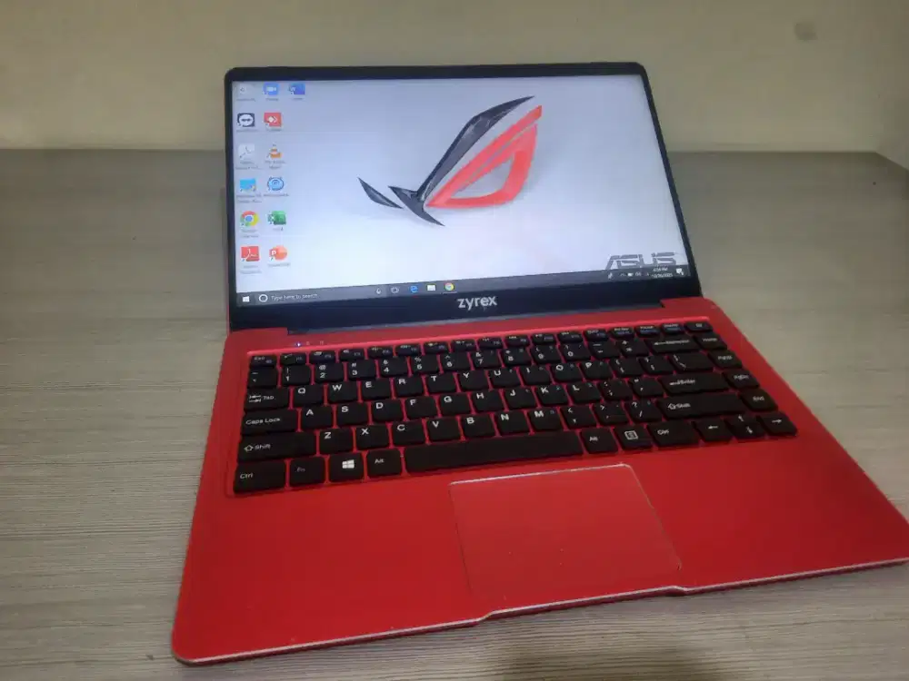 Jual BU Laptop Slim Seri Terbaru(Zyrex Sky-232 Slim)Mulus Lengkap COD