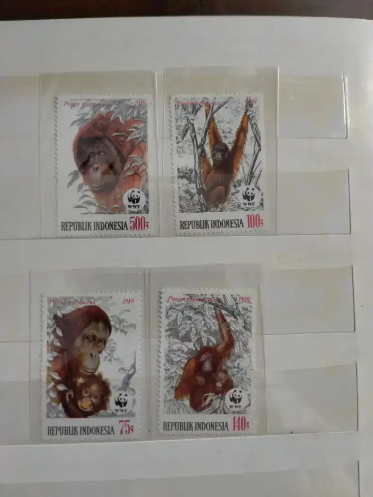 Prangko Antik Belum Pernah Dipakai