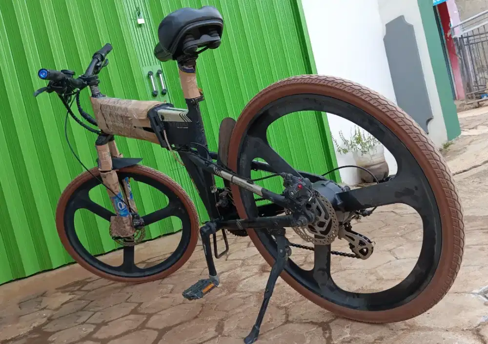 Sepeda Listrik MTB Lankeleisi 500watt Lithium
