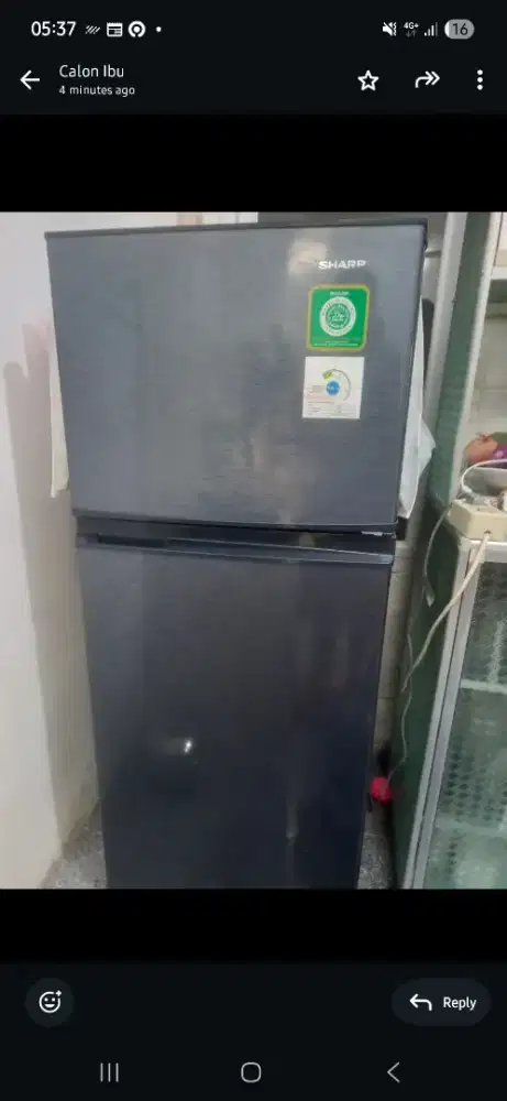 Kulkas Sharp J-Tech 172 L