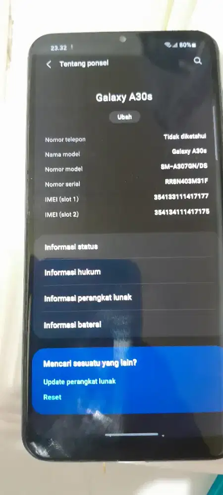 Samsung A30S nfc 4./64gb