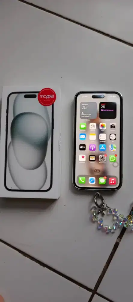 Iphone 15 Plus BH 100% garansi on Nov26