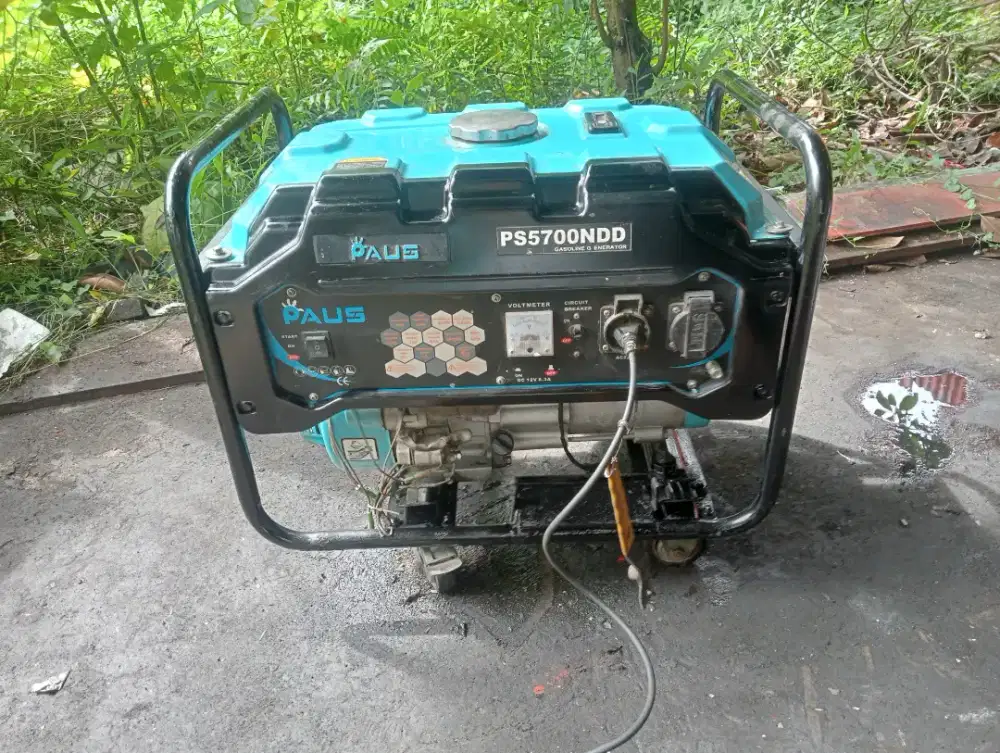 Genset merek paus tipe 5700 siap pakai