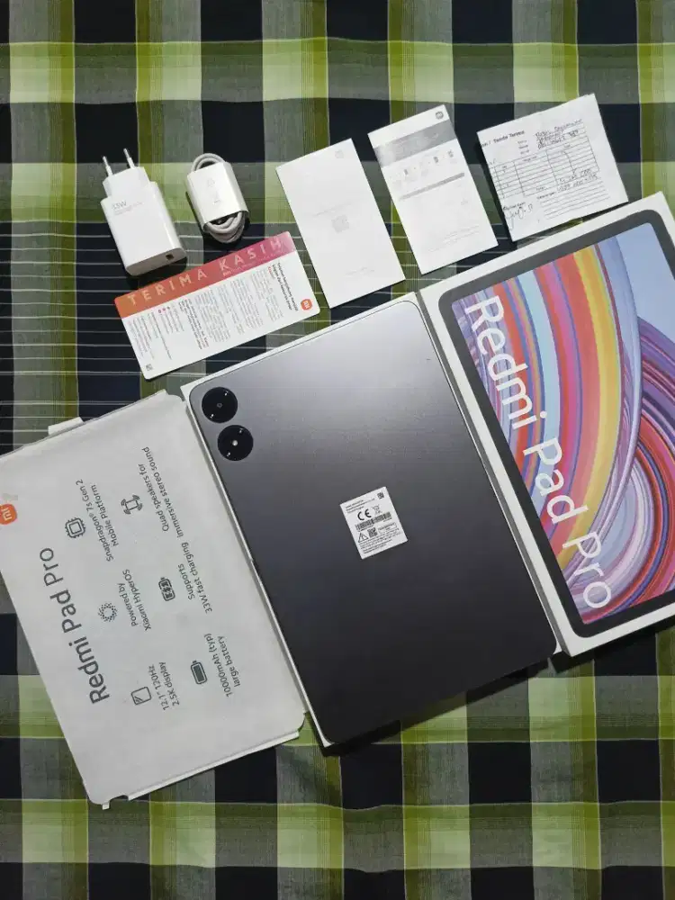 Redmi Pad Pro 8gb/256gb Mulus Fullset